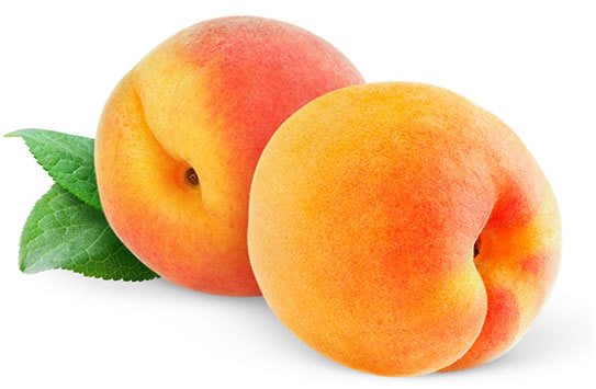 新鲜黄桃高清水果图片素材